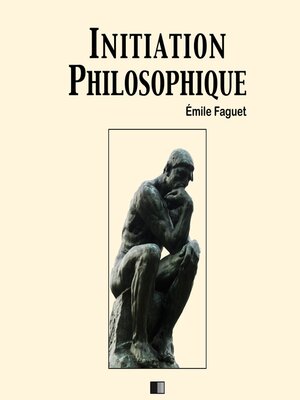 cover image of Initiation Philosophique